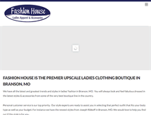 Tablet Screenshot of bransonfashionhouse.com